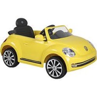 Carro elétrico Beetle VW Biemme - Amarelo